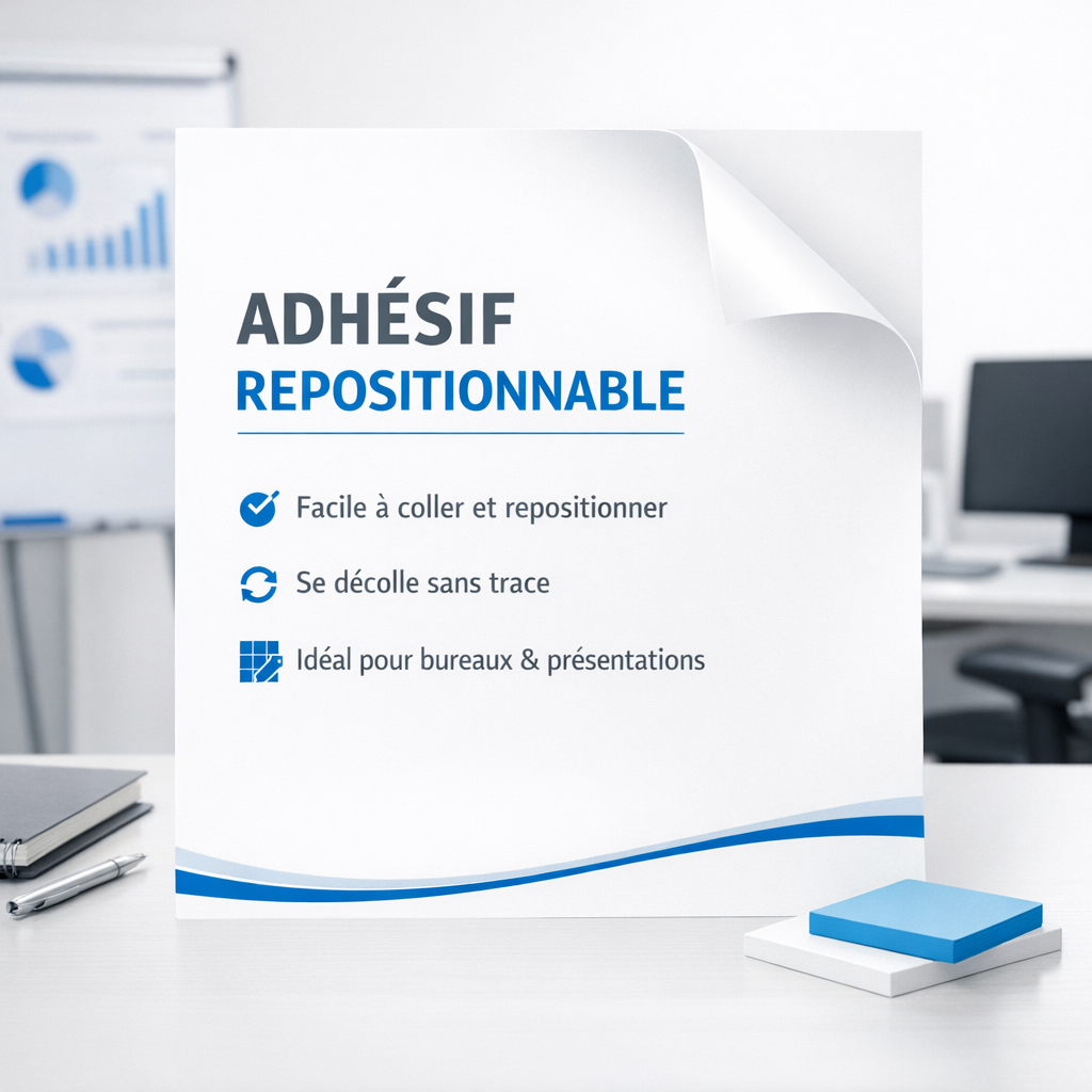 Adhésif Repositionnable